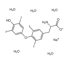 levothyroxine sodium anhydrous  55-03-8