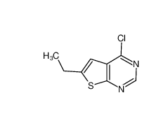 4-Chloro-6-ethylthieno[2,3-d]pyrimidine  81136-42-7