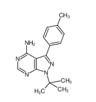 4-Amino-1-tert-butyl-3-(4-methylphenyl)pyrazolo[3,4-d]pyrimidine  172889-26-8