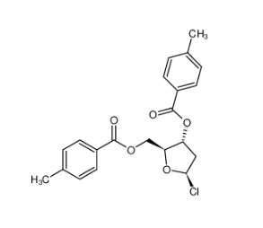 (2S,3R,5R)-5-Chloro-2-(((4-methylbenzoyl)oxy)-methyl)tetrahydrofuran-3-yl 4-methylbenzoate  141846-57-3