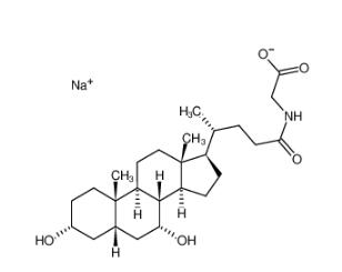 Glycochenodeoxycholic acid sodium  16564-43-5