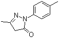 2,4-Dihydro-5-methyl-2-(4-methylphenyl)-3H-pyrazol-3-one  86-92-0