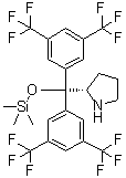 (S)-2-[Bis[3,5-bis(trifluoromethyl)phenyl](trimethylsilyloxy)methyl]pyrrolidine  848821-61-4