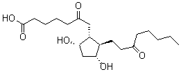 (9alpha,11alpha)-9,11-Dihydroxy-6,15-Dioxo-Prostan-1-Oic Acid  63983-53-9