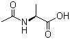 2-Acetylaminopropionic acid  97-69-8