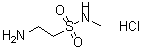2-Amino-N-methylethanesulfonamide hydrochloride (1:1)  94987-87-8
